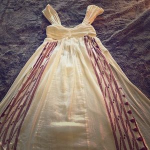 Beautiful Free People goddess dress XS